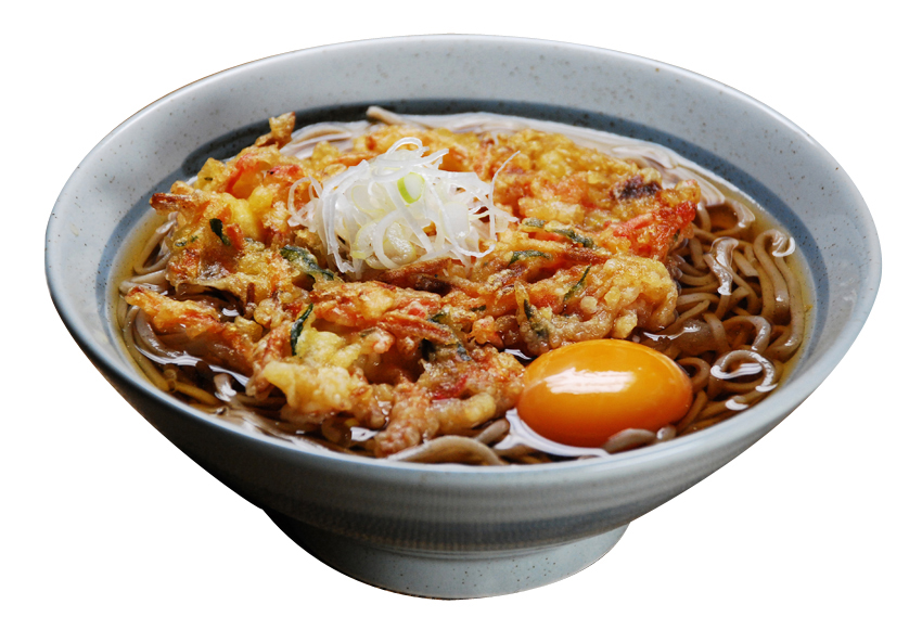 かき揚げ天玉